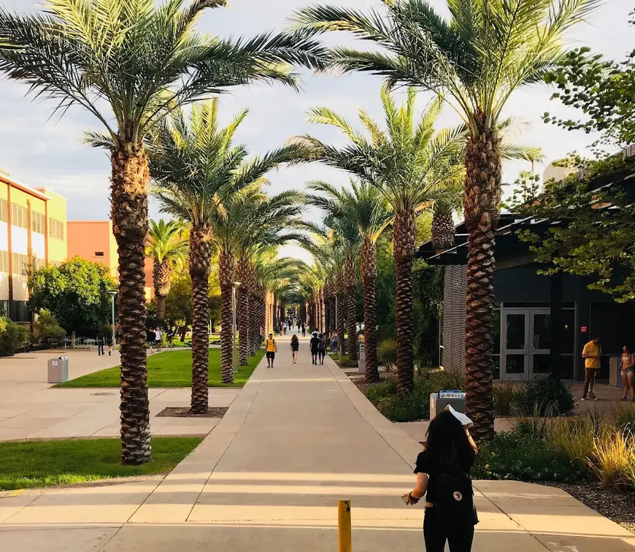Header image for Arizona State University