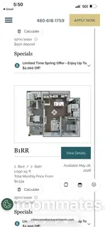 Room for rent in Phoenix, AZ $1020, apartment