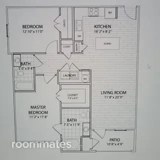 Room for rent in Nashville, TN $1000, apartment