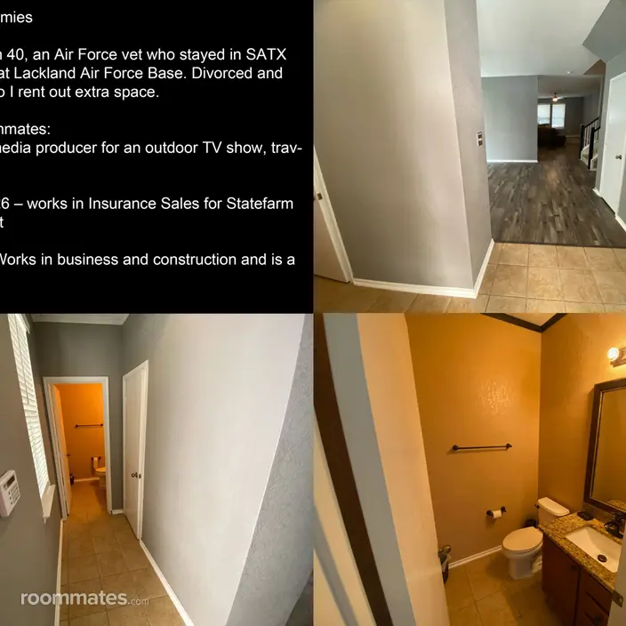 Room for rent in San Antonio, TX $625, house