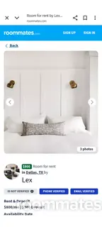 Room for rent in Dallas, TX $800, apartment