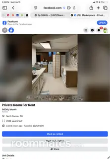 Room for rent in North Canton, OH $600, house