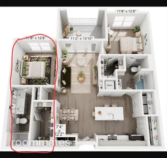 Room for rent in Daytona Beach, FL $1000, apartment