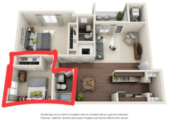 Room for rent in Portsmouth, Virginia $800, apartment