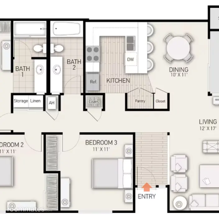 Room for rent in Irvine, CA $1450, apartment