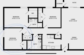 Room for rent in Greensboro, NC $700, townhouse