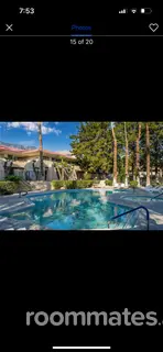 Room for rent in Palm Springs, CA $950, condo