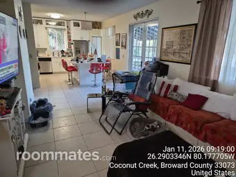 Room for rent in Coconut Creek, FL $1200, house