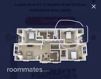 Room for rent in Charlotte, NC $600, apartment