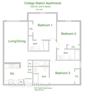 Room for rent in Elon, NC $650, apartment