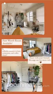 Room for rent in Fort Worth, TX $550, house