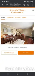 Room for rent in Carbondale, IL $685, apartment