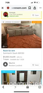 Room for rent in Las Vegas, NV $1000, house