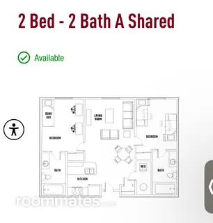 Room for rent in Minneapolis, MN $380, apartment