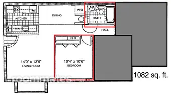 Room for rent in Miami, FL $1200, apartment