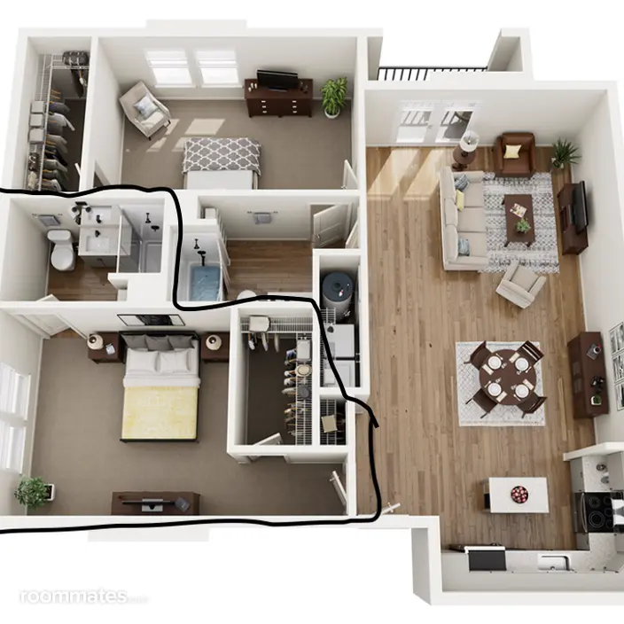 Room for rent in Monroe, NC $900, apartment