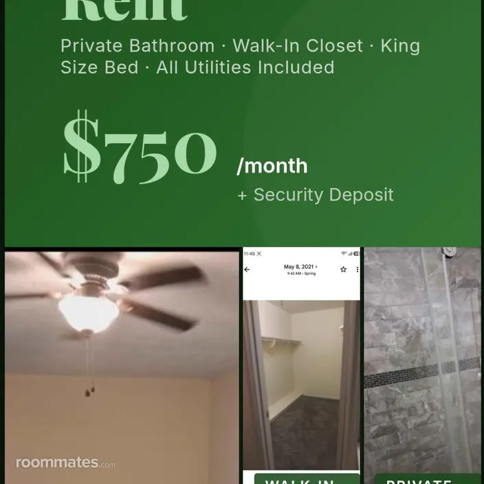 Room for rent in Spring, TX $750, house