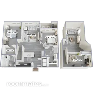 Room for rent in Salt Lake City, UT $1022, apartment