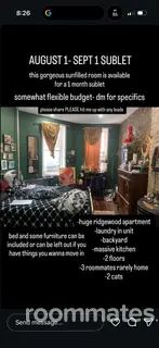 Room for rent in New York, NY $1000, apartment