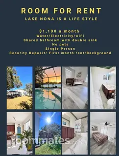 Room for rent in Orlando, FL $1100, house