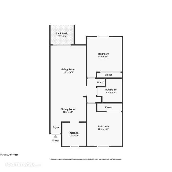 Room for rent in Portland, OR $850, condo