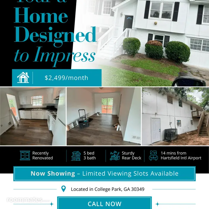 Room for rent in Atlanta, GA $2499, house