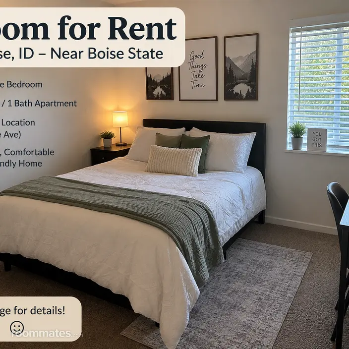 Room for rent in Boise, ID $610, house