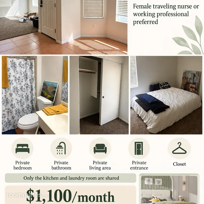 Room for rent in Chandler, AZ $1250, house