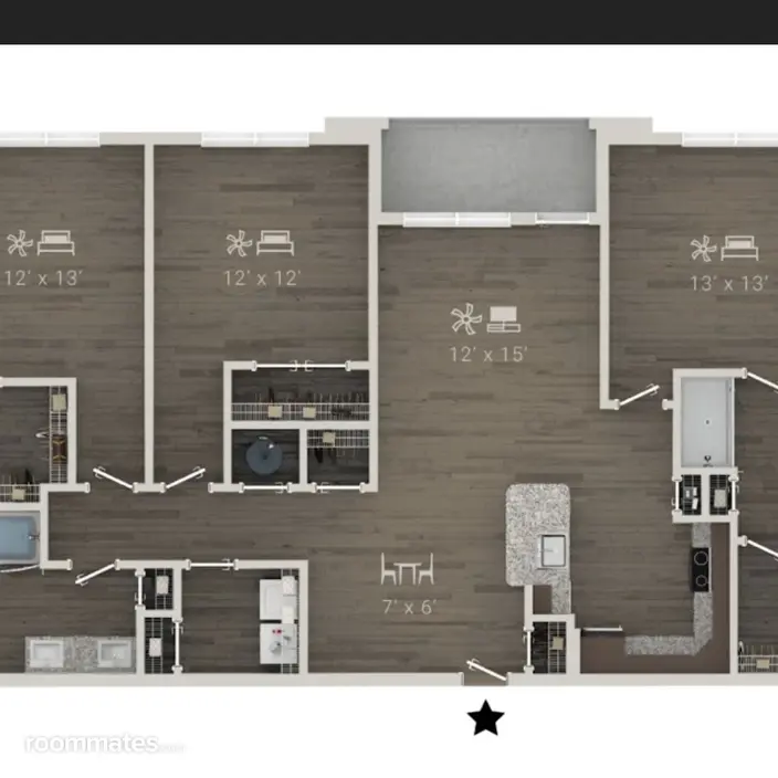 Room for rent in Durham, NC $1700, apartment