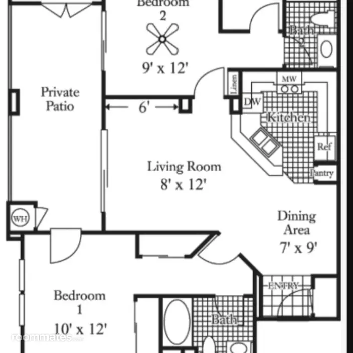 Room for rent in Rancho Santa Margarita, CA $1900, apartment